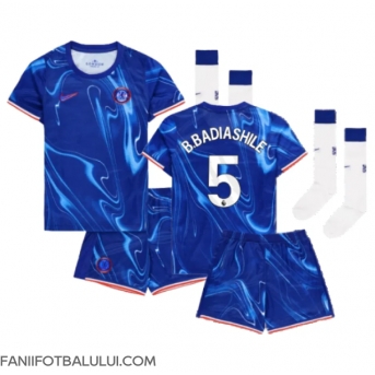 Chelsea Benoit Badiashile #5 Echipament de Fotbal Replică 2024-25 Copii Acasa (+ Șorturi)